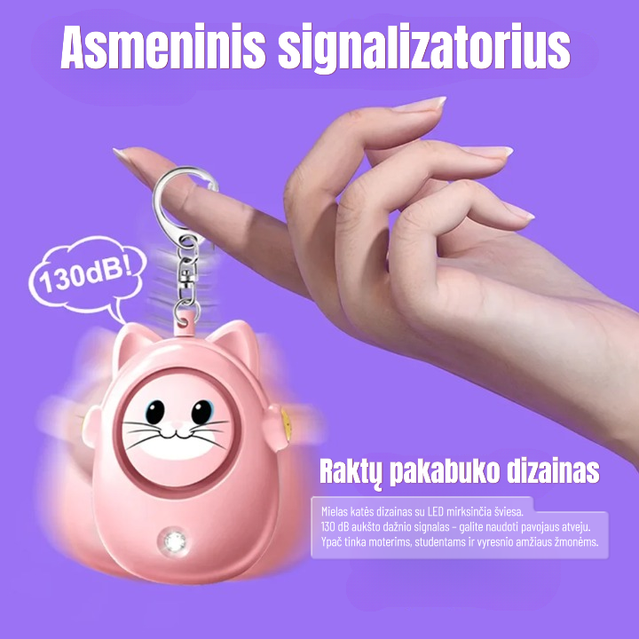 Nešiojama saugos signalizacija