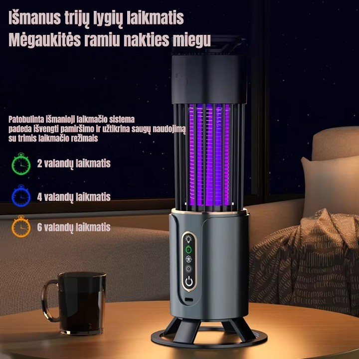 USB įkraunama nešiojama vabzdžių gaudyklė